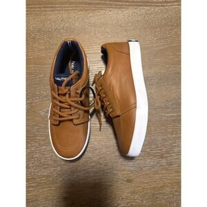 Nautica Kid's Lace-Up Dress Shoe Casual Sneaker Youth Ariz Big Kid Size 1